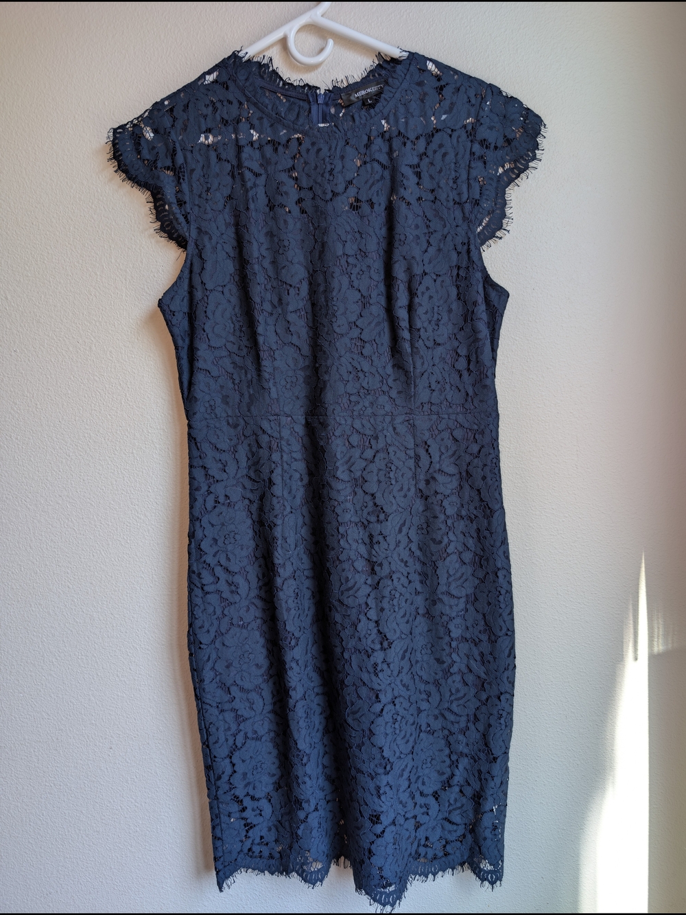 Merokeety Lace Floral Elegant Cocktail Dress Size L - Picture 2 of 9